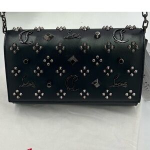 Christian Louboutin LOBINTHESKY clutch Shoulder Bag.